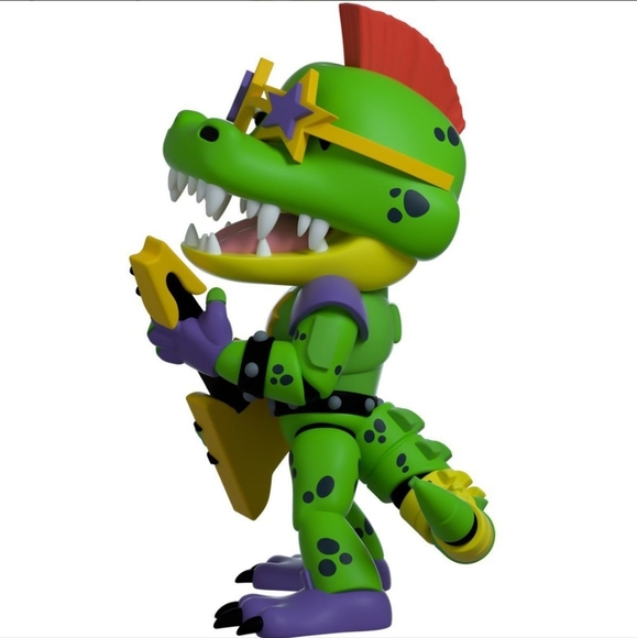 Five Nights at Freddy's Montgomery Gator Vinyl Figure #7 in Clear Protective Box - Picture 5 of 11